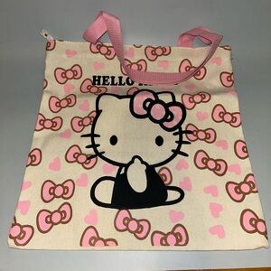 New hello kitty canvas tote